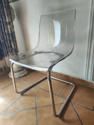 Sedie trasparenti moderne