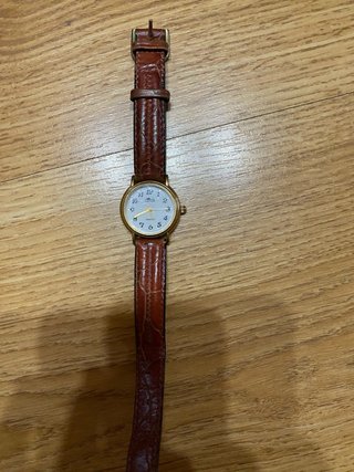 Reloj Lotus Dorado y Marrón