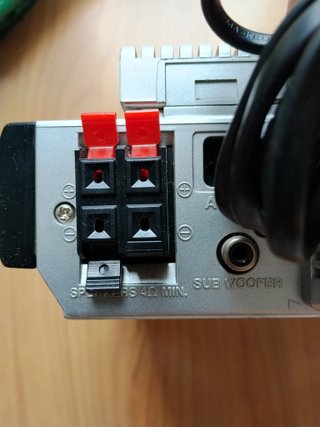 Reproductor CD y Radio Sanyo DC-MCR60