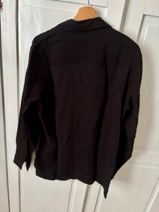 Camicia Calliope Nera Regular Fit M