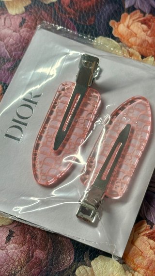 Dior Clips Hair Accessory / Barrette Capelli Dior