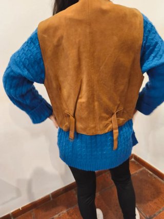 Chaleco de gamuza Hombre y Mujer