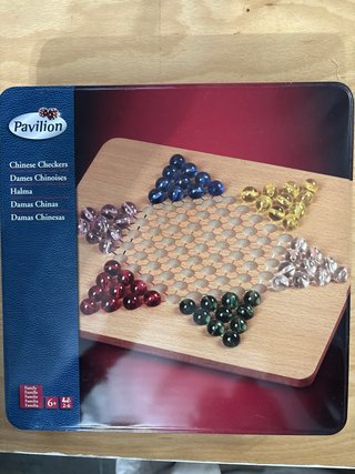 Juego Damas Chinas Madera