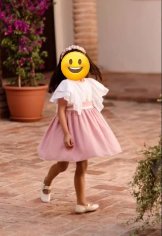 Vestido ceremonia niña talla 6