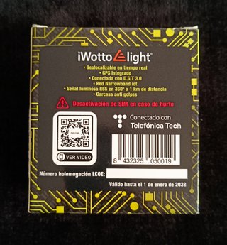 BALIZA V16 GEOLOCALIZABLE IWOTTO LIGHT DGT 3.0