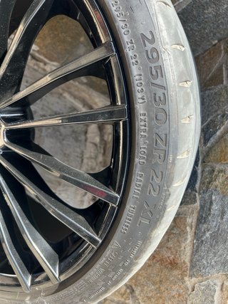 neumáticos con llantas Mercedes clase Ml,GlE R22