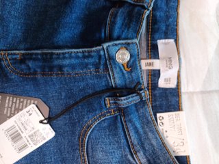 Vaqueros Pull&Bear Slim Fit Amarillo Talla 36 y