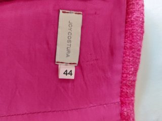 Conjunto Top y Falda Rosa Tweed