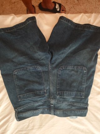 Bermudas Hollister Talla 40 Azul Vaquero