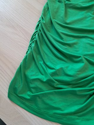 Vestitino monospalla verde
