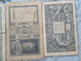 Lote Banconote Storiche Italiane: Lire