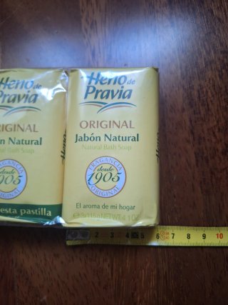 6 Pastillas Jabón Heno de Pravia Original
