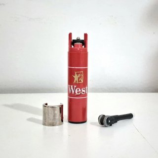 Accendino Clipper West Rosso