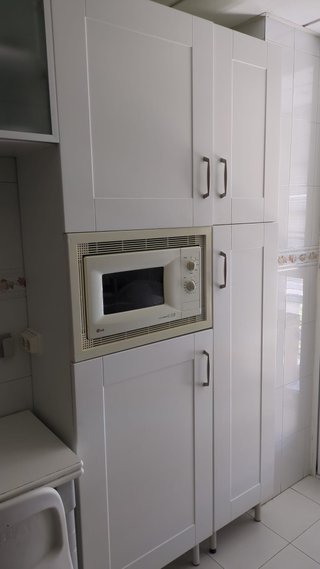 Mueble Cocina Vertical con Microondas