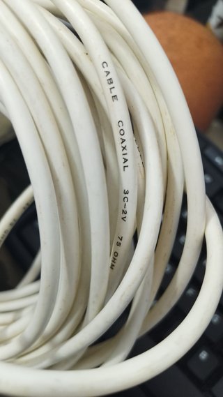 Cable Coaxial 75Ω Doble Apantallado