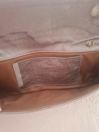Bolso Clutch Plateado