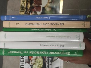 Lote de 7 Libros de Recetas de cocina Thermomix
