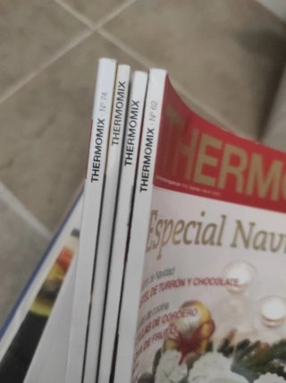 Lote de 7 Libros de Recetas de cocina Thermomix