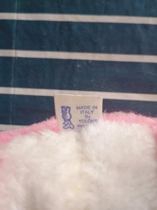Orsetto Peluche Rosa Vintage Anni '80