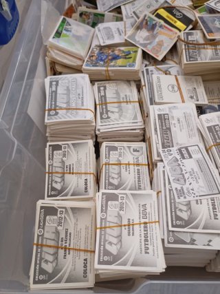 Lote 800 cromos fútbol Liga BBVA