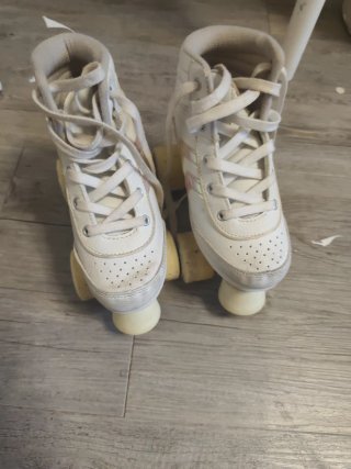 Patines blancos niña talla 32