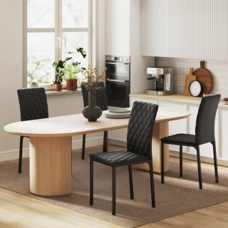 Pack 4 Sillas Comedor Alto Respaldo