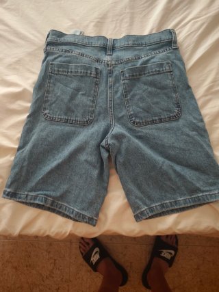 Bermudas Hollister Vaquero Claro Talla 40