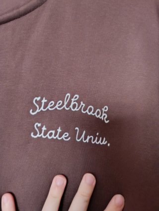 Sudadera Pull&Bear XL Steelbrook State University
