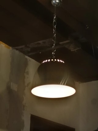 Lampada sospensione anni'70 Flair