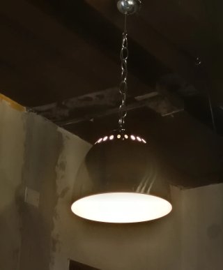 Lampada sospensione anni'70 Flair