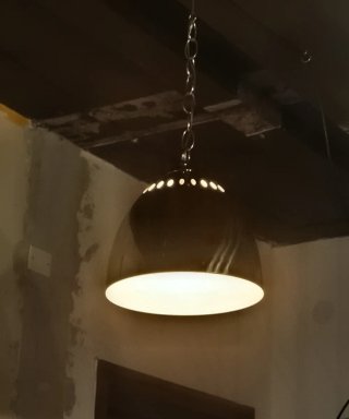Lampada sospensione anni'70 Flair