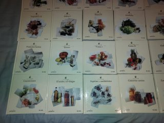 Collezione completa di libri di cucina, 35 unità