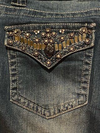 Pantalón vaquero recto Y2K