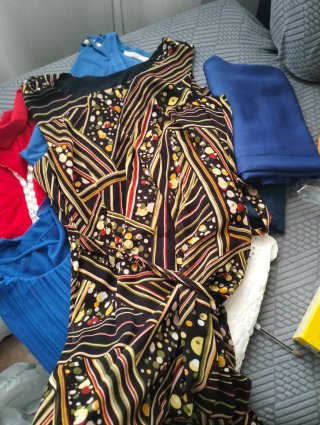 Lotto Abbigliamento Donna Blu e Rosso(art,29)