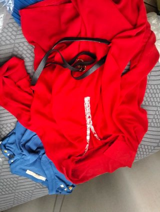 Lotto Abbigliamento Donna Blu e Rosso(art,29)