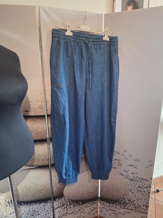Zara Jeans Jogger Leggeri Nuovi Taglia L
