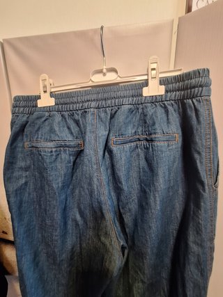 Zara Jeans Jogger Leggeri Nuovi Taglia L