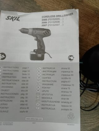 Atornillador Skil 12V