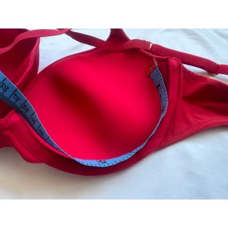 Conjunto sujetador y tanga rojo