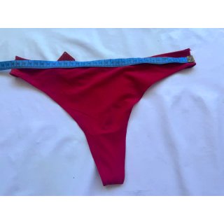 Conjunto sujetador y tanga rojo