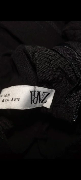 Vestido Negro Zara