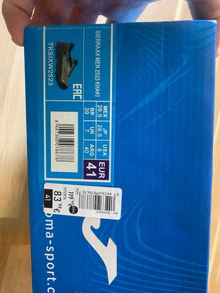 Zapatillas Trekking Joma Negras y Verdes
