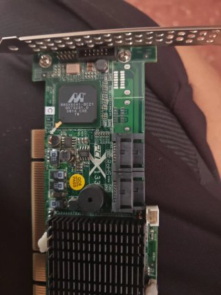 Tarjeta Controladora PCI-X SATA Marvell 88SX6041