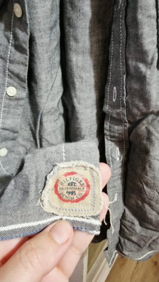 Camisa Gris Tommy Hilfiger Talla S/M