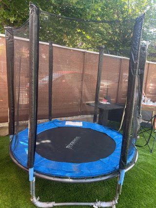 Colchoneta cama elástica exterior para niños