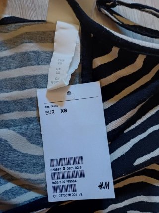 Body H&M Algodón Animal Print