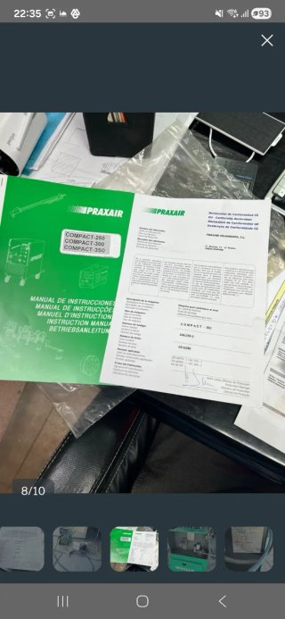 Soldadora Praxair