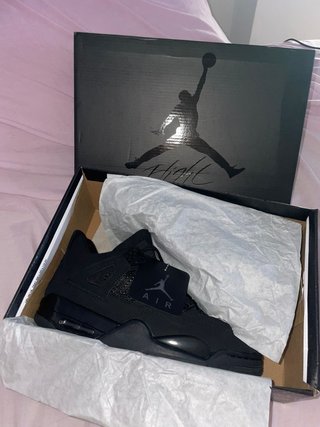 Jordan 4 Black Cat Talla 42