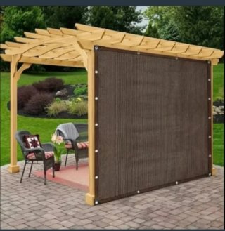 Toldo Vela Malla Rectangular 3X4
