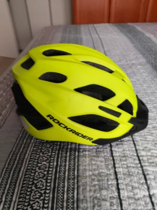 Casco Rock Rider Amarillo talla L